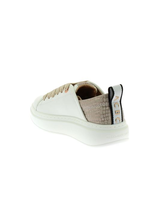 Eco Wembley sneakers da donna in ecopelle bianca ALEXANDER SMITH ACBC | AEBBEWW6733WBEX